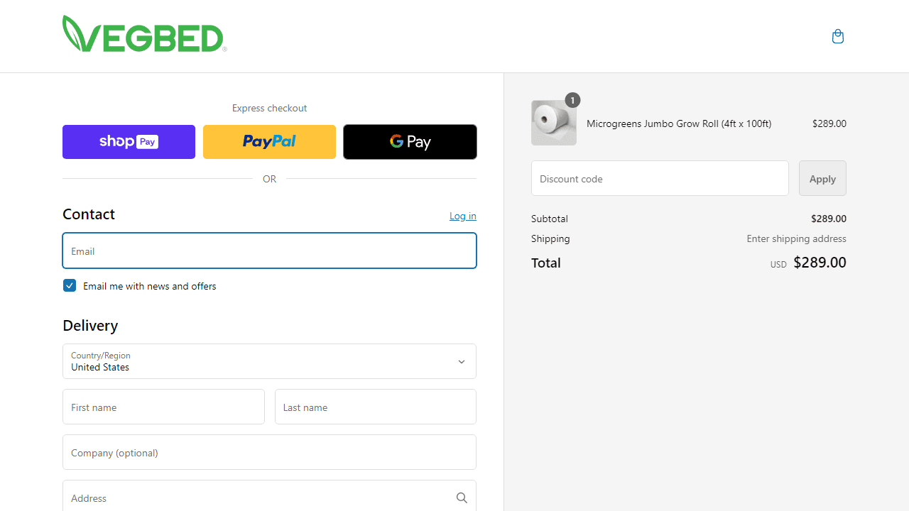 How to apply VegBed coupon code